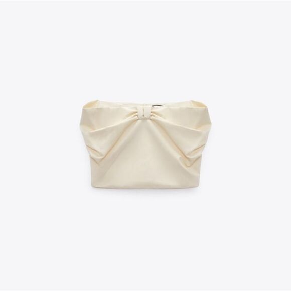 ZARA VOLUMINOUS MINI SKIRT BLOGGERS FAV NWT White size M - Picture 7 of 8